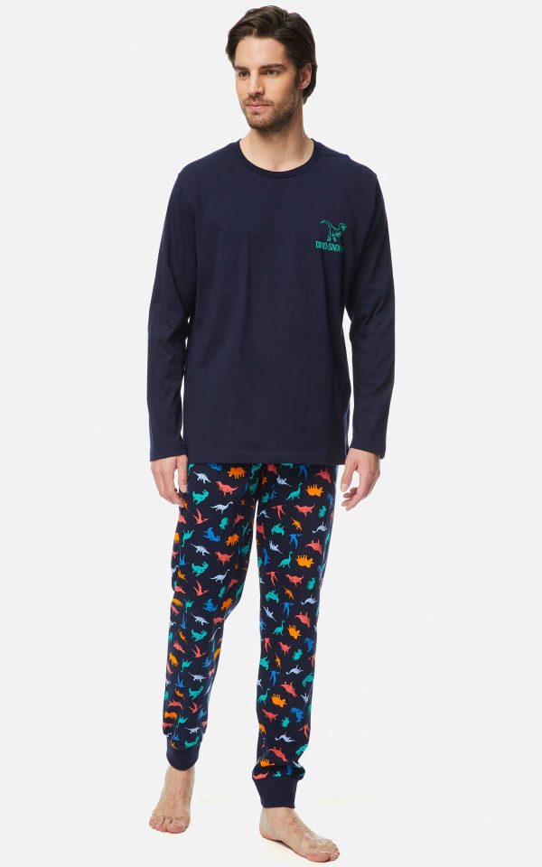 MEN'S MARINE PAJAMAS DINOSAURS MINERVA